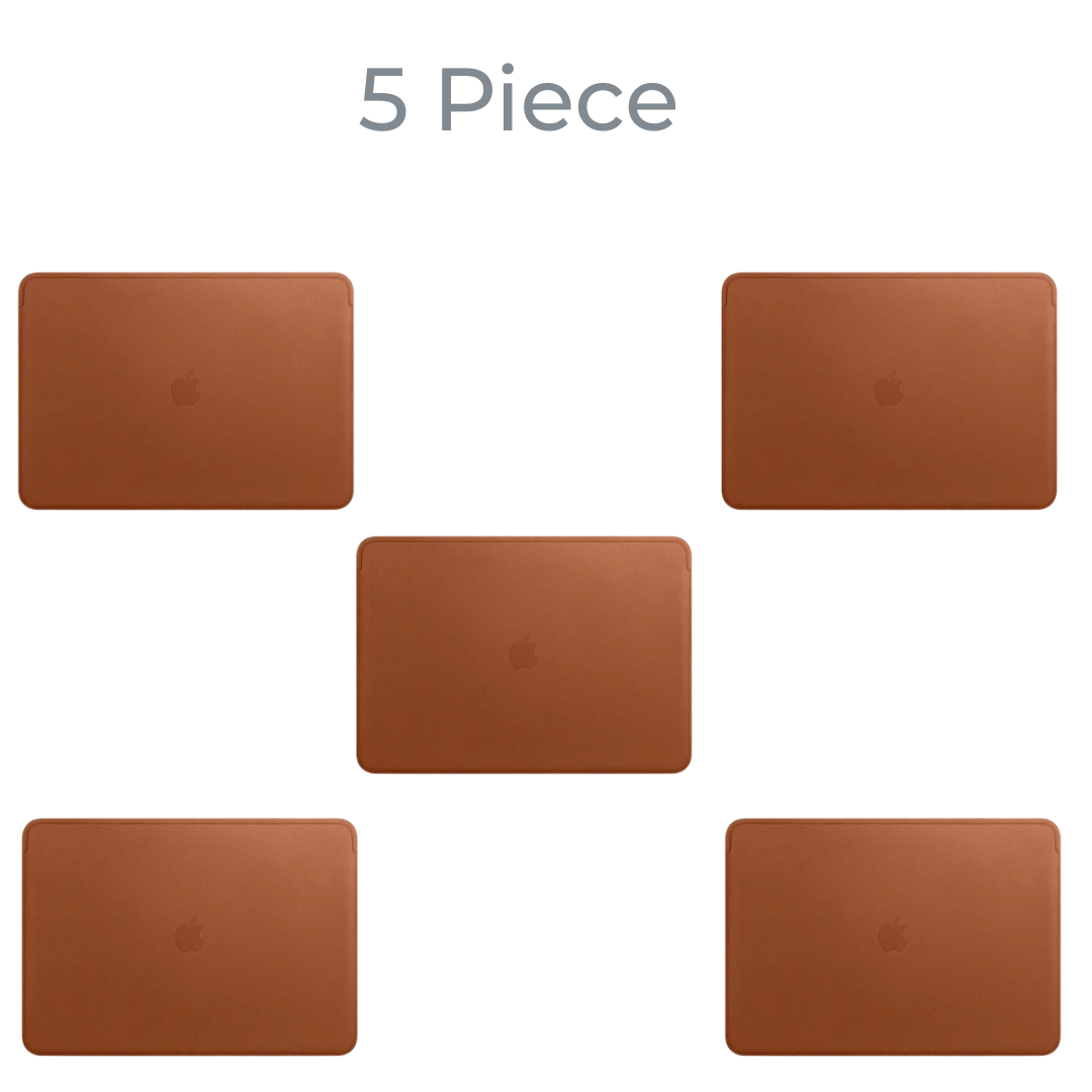 Apple Leather Sleeve 13-inch Saddle Brown