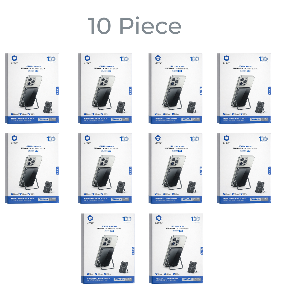 LITO Wireless Power Bank LP03 Bulk