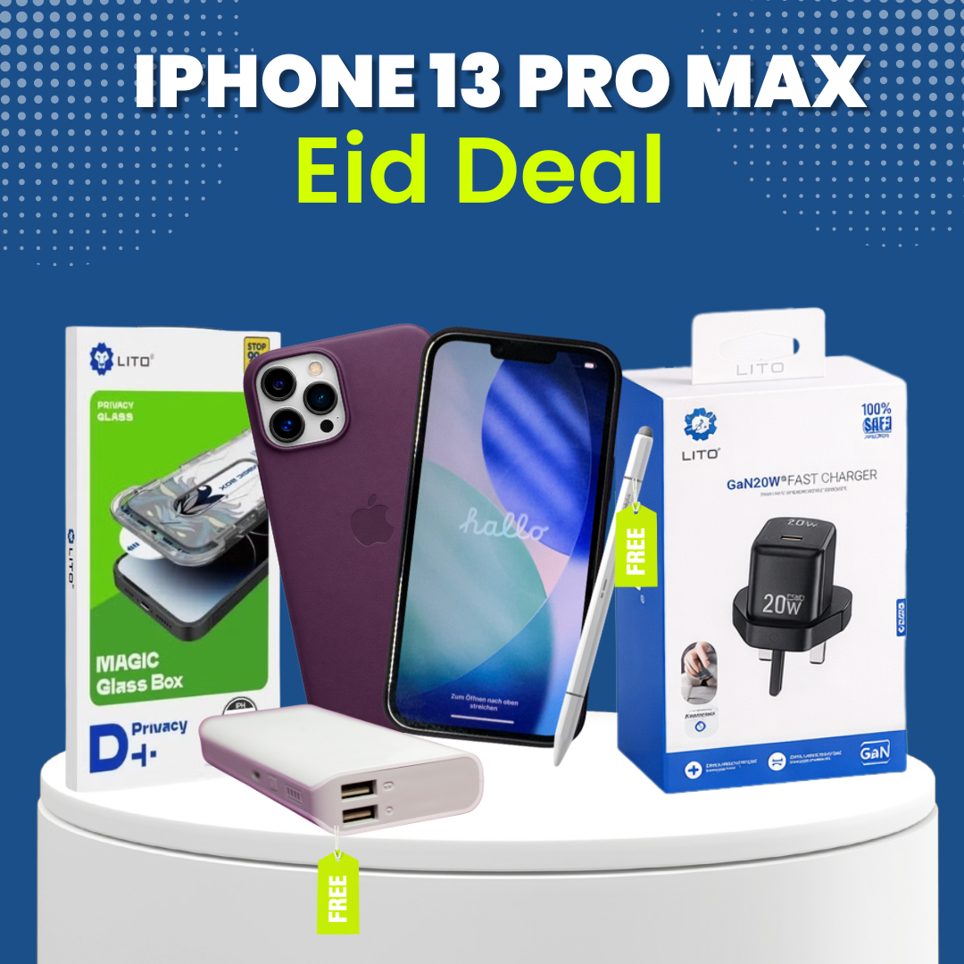 iPhone 13 Pro Max Eid Deal (With Free Gifts) - Discounted Deals