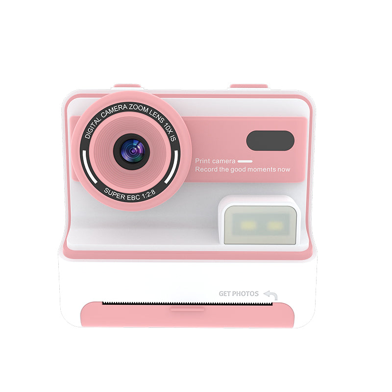 D101 HD Screen Dual Lens Kids Instant Camera Photo Thermal Printer