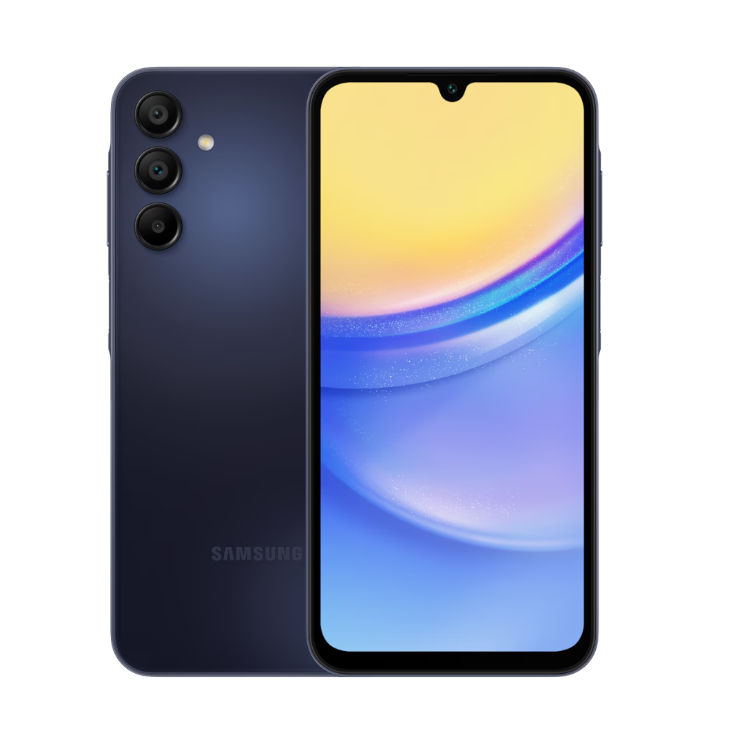 Samsung Galaxy A15 5G mobile phone close_up