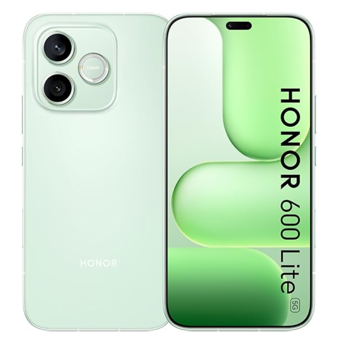 Honor 600 Lite 5G 256GB 8GB RAM in Velvet Black color - official smartphone image