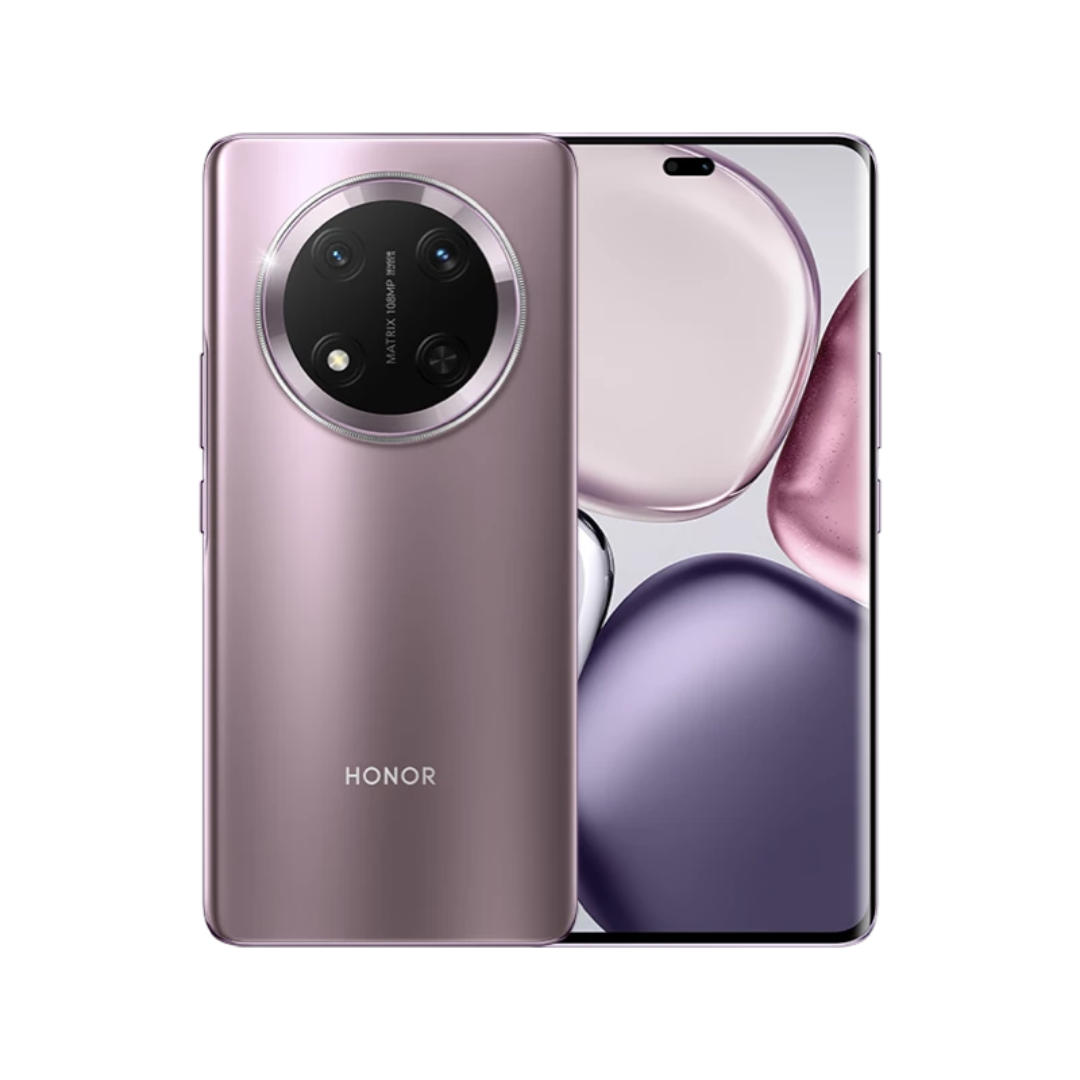 Honor X9c Titanium Purple 5G smartphone .
