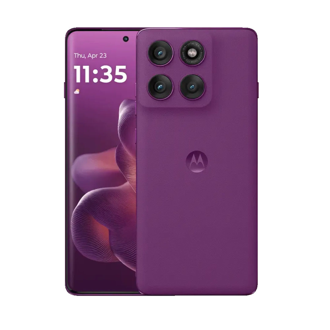 Motorola Edge 60 Pro 5G PANTONE Sparkling Grape dual SIM smartphone UAE