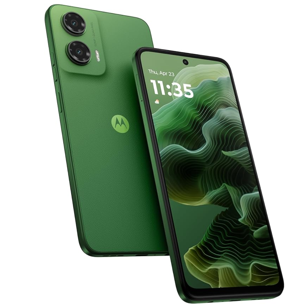 Motorola Moto G35 5G 256GB 8GB RAM in Leaf Green color - official smartphone image