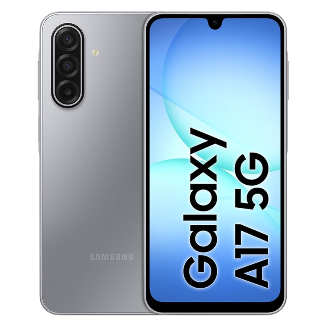 Samsung Galaxy A17 5G 128GB 4GB RAM in Gray color - official smartphone image
