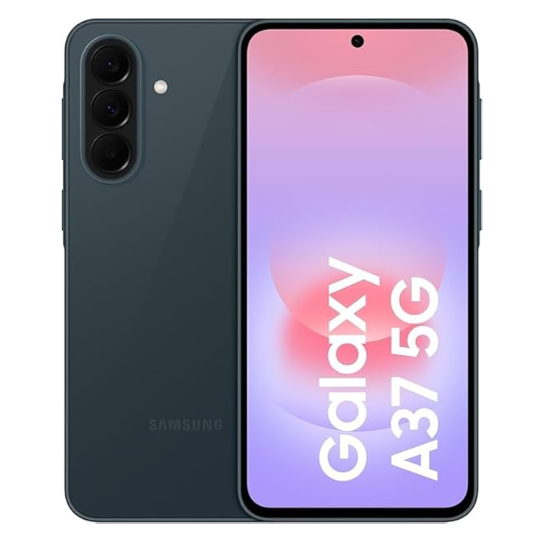 Samsung Galaxy A37 5G in Awesome Charcoal color - official smartphone image