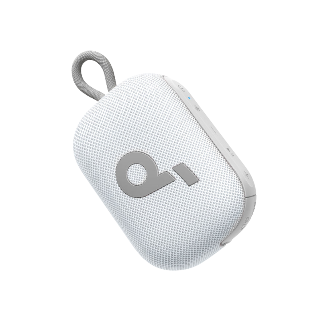 Soundcore Select 4 Go compact Bluetooth speaker with waterproof design and long battery life white