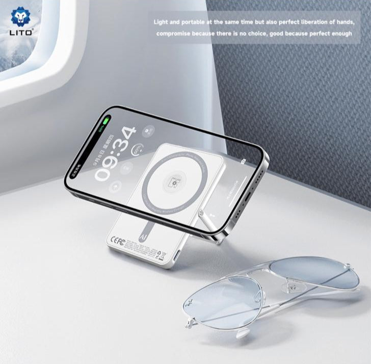 LITO MAGNETIC POWER BANK 5in1