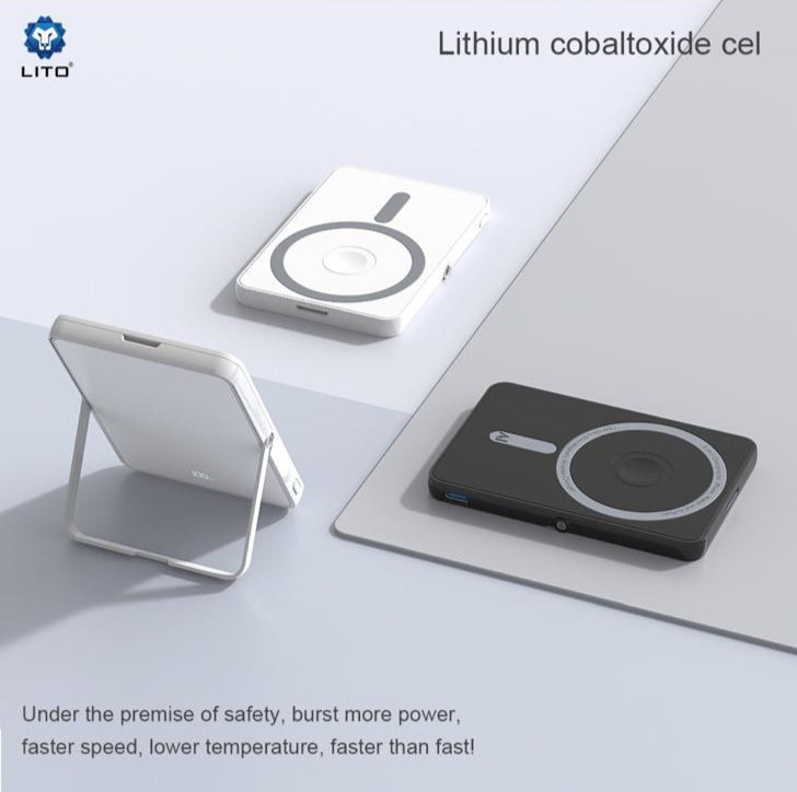 LITO MAGNETIC POWER BANK 5in1
