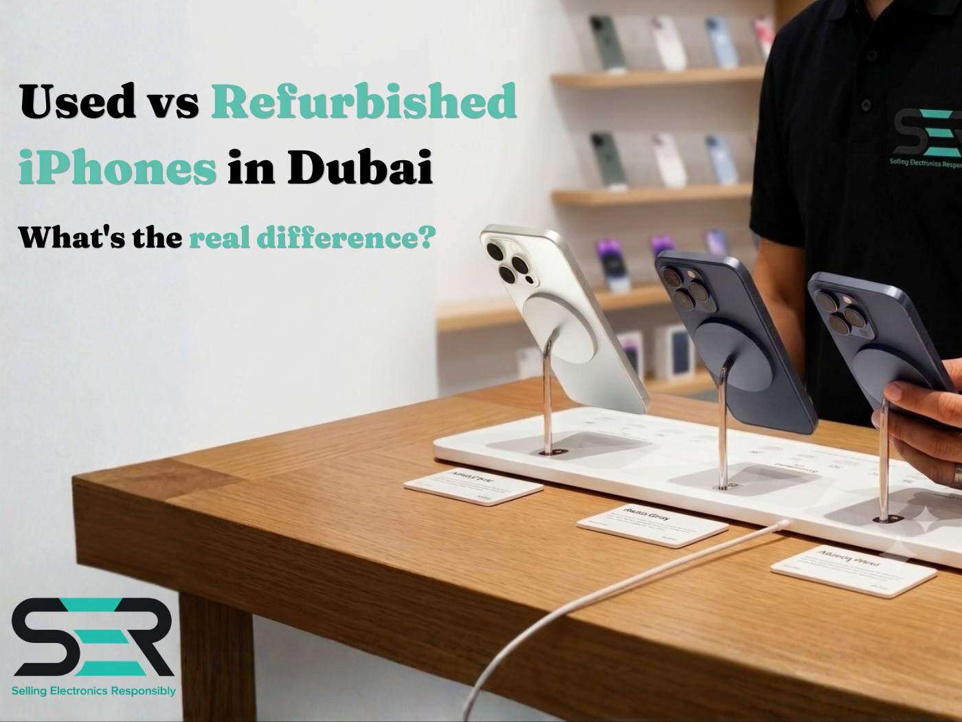 Used vs Refurbished iPhones in dubai