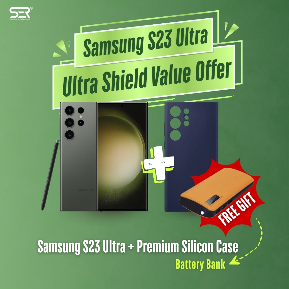 S23 Ultra Value Pack Offer (With Free Gift)