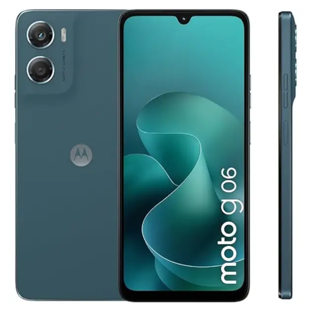 Motorola Moto G06 4G 128GB 4GB RAM in Arabesque color - official smartphone image