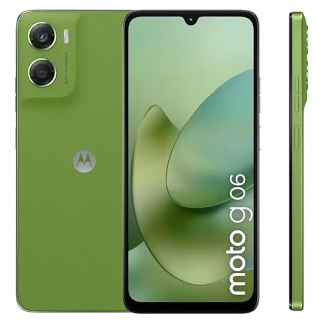 Motorola Moto G06 4G 128GB 4GB RAM in Pantone Tapestry color - official smartphone image