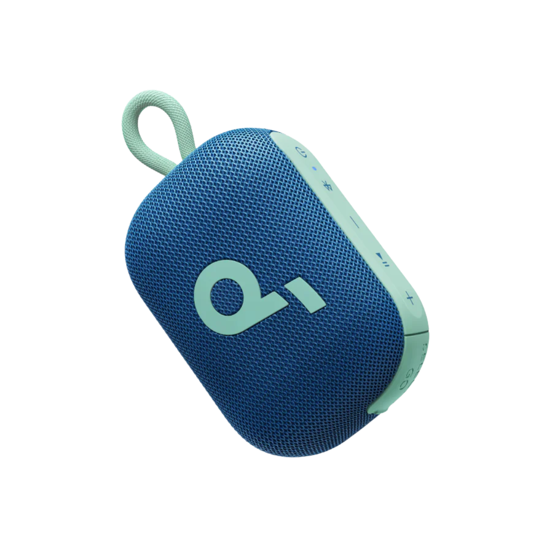 Soundcore Select 4 Go compact Bluetooth speaker with waterproof design and long battery life Blue